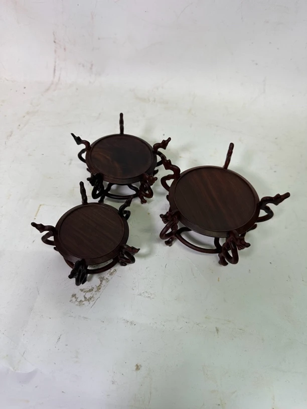 大叶紫檀鱼缸底座5公分6公分7公分