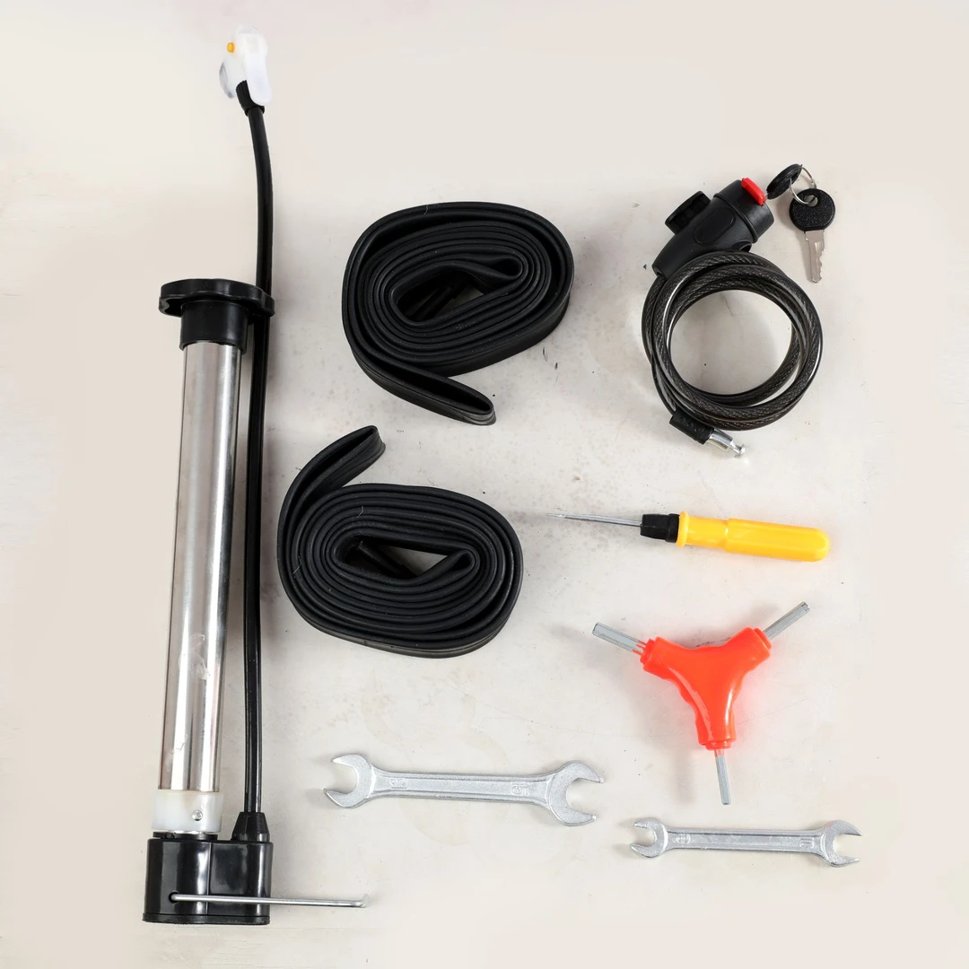 赠品四件套井岛轴传动自行车