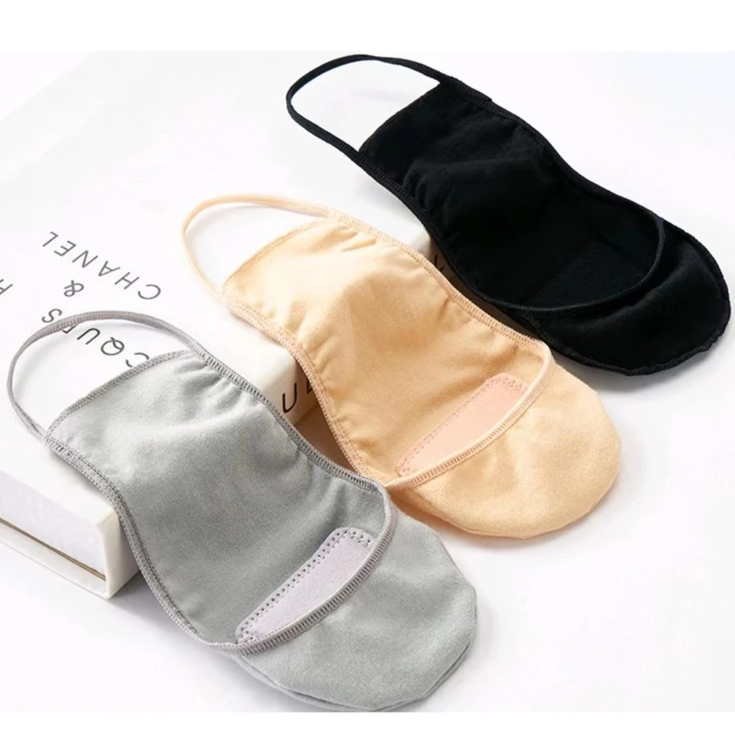 吊带船袜女高跟鞋袜子纯色浅口夏季薄款前脚掌棉垫单鞋隐形袜女士