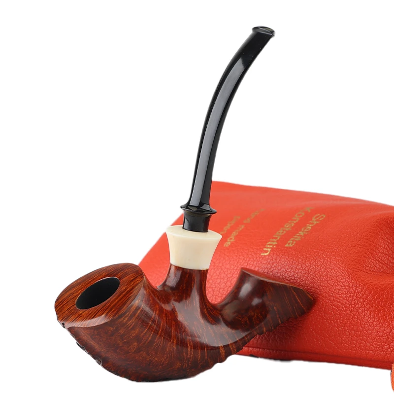 乌克兰进口Shekita谢基塔手工烟斗光面镐型角环