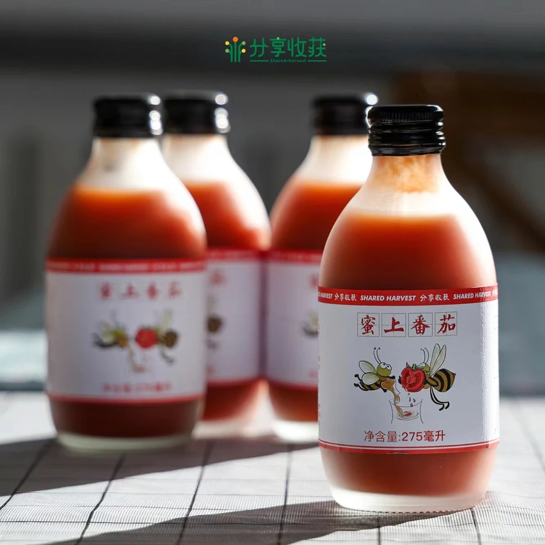 分享收获蜜上番茄 | 有机番茄和古法蜂蜜的碰撞 | 农场自研