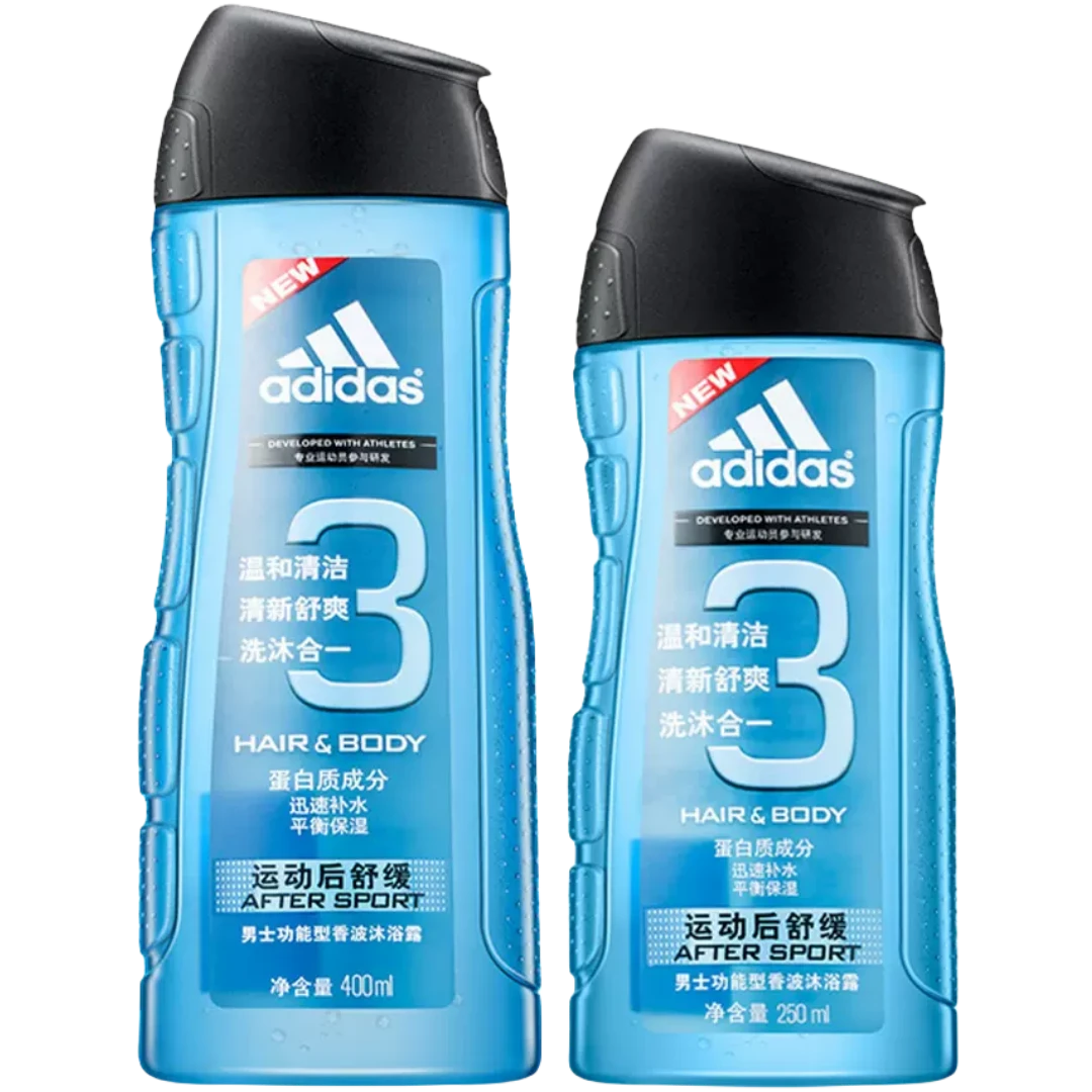 阿迪达斯 男士功能型香波沐浴露(运动后舒缓)