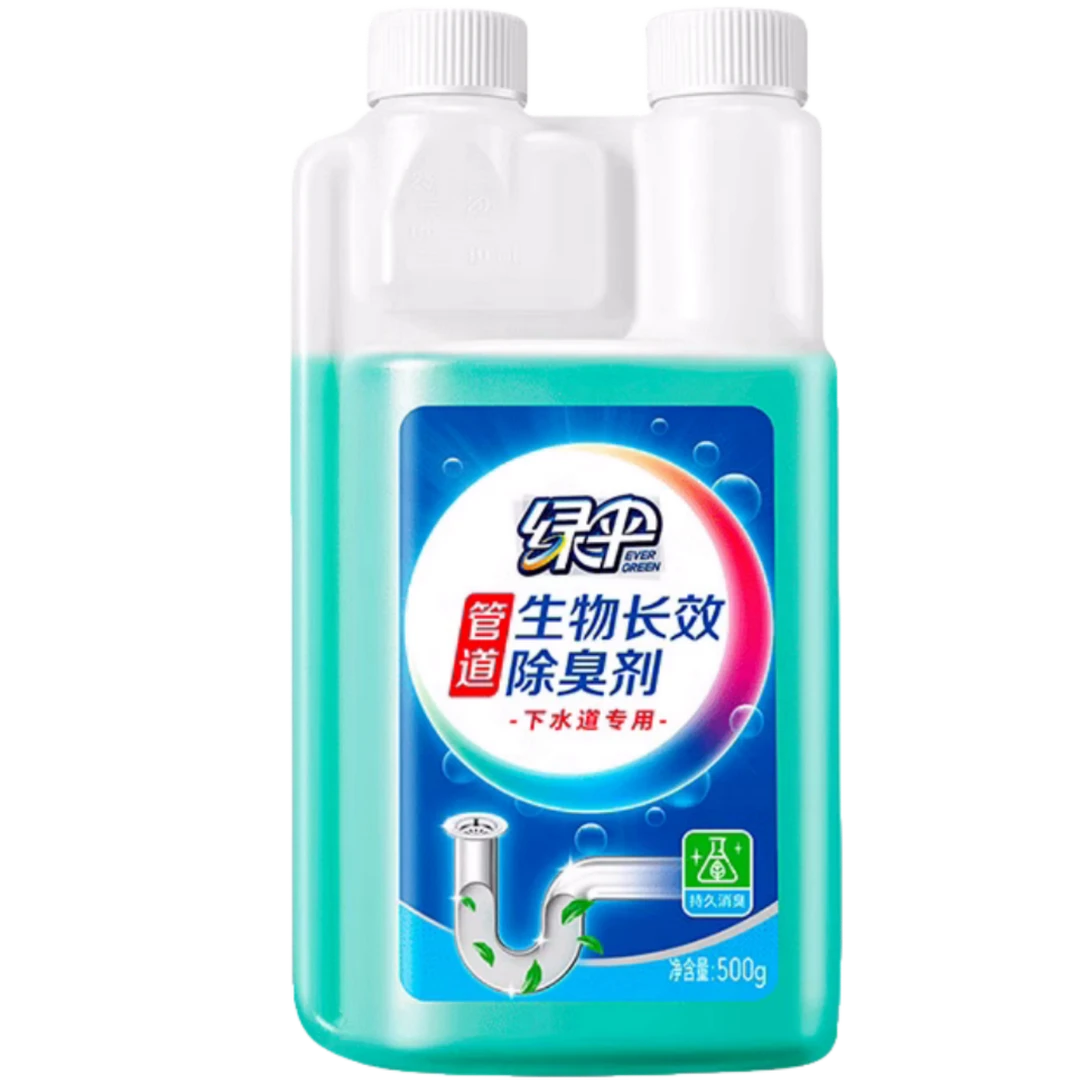 绿伞 管道生物长效除臭剂 500g/瓶