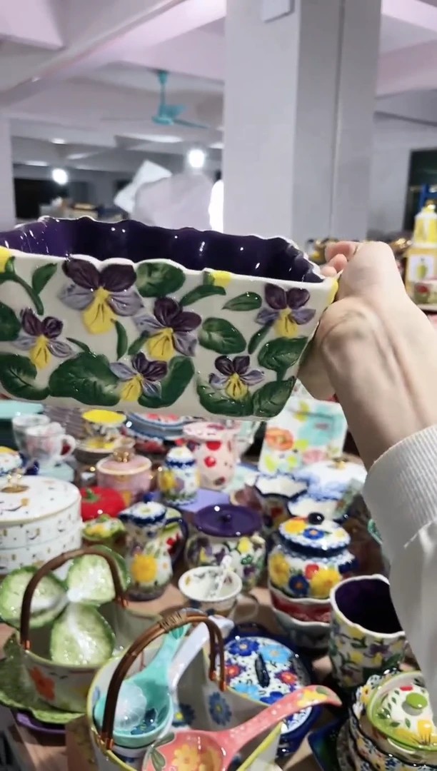 【闪购商品】盘鸢尾花四方