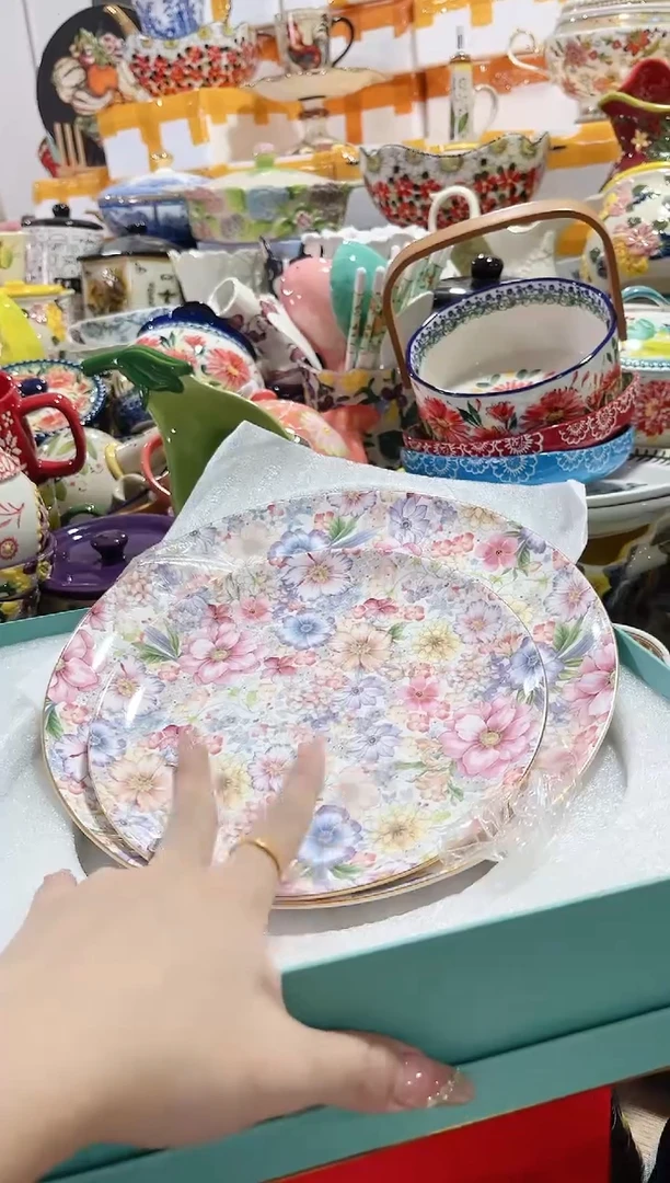 【闪购商品】紫砂盘大小盘套装大小盘套装大小盘套装