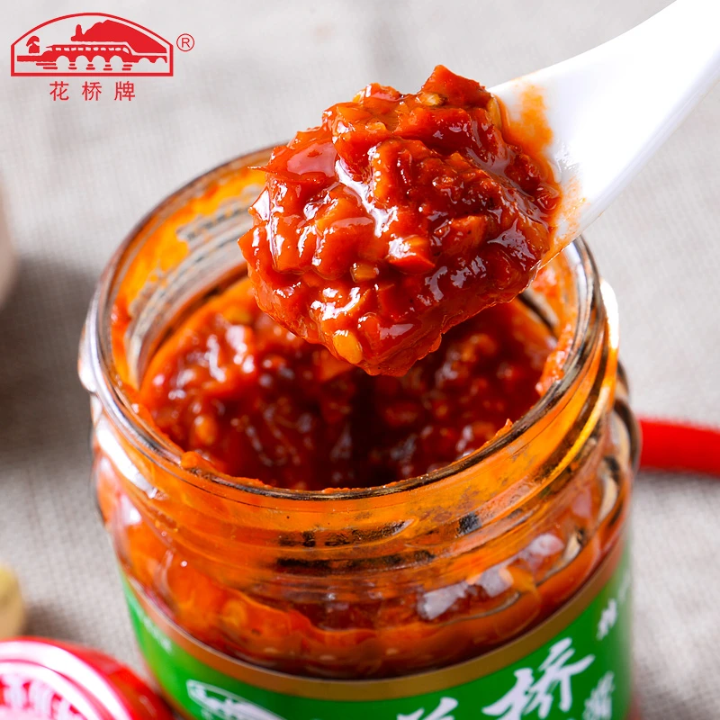 瑶自然桂林传统农家蒜蓉辣椒酱215g拌饭广西特产下饭菜风味辣味酱