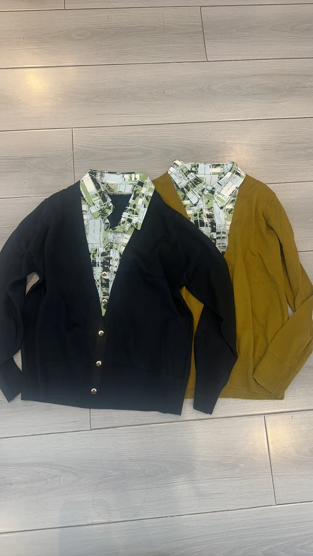 秋季高品质加两件女装羊毛衫百搭款上衣