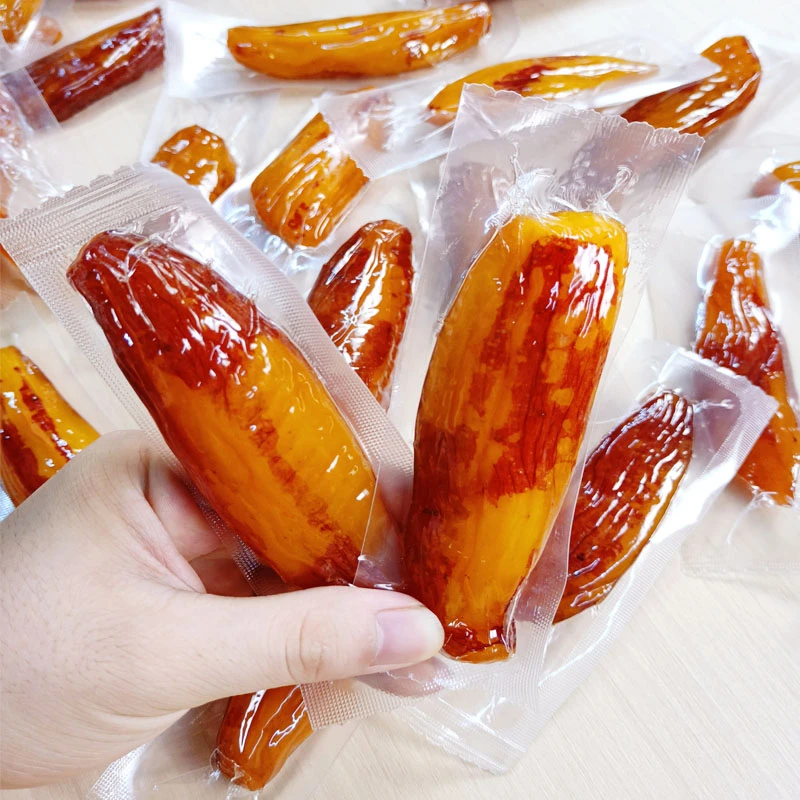 吃遍天【真空独立】整根带皮香薯干250g 番薯干小零食零脂肪