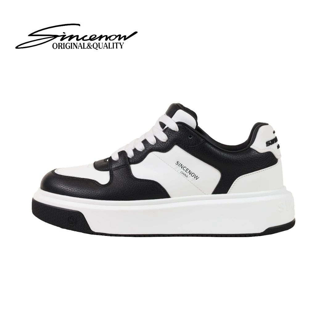 SINCENOW休闲板鞋新款板鞋时尚休闲运动流行百搭男女鞋真皮