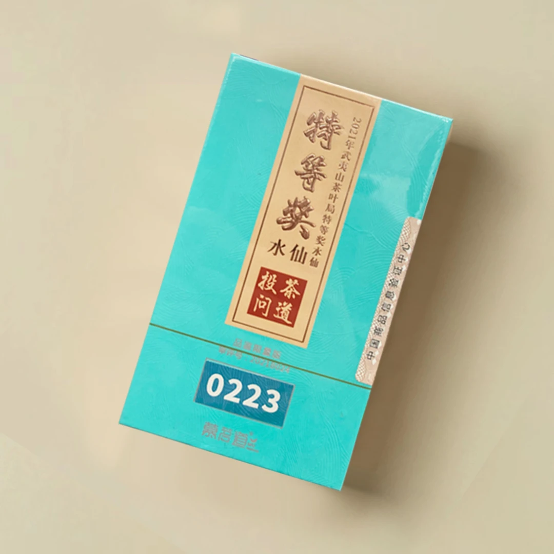 慕茗道投茶问道特等奖水仙限量品鉴9g*2泡