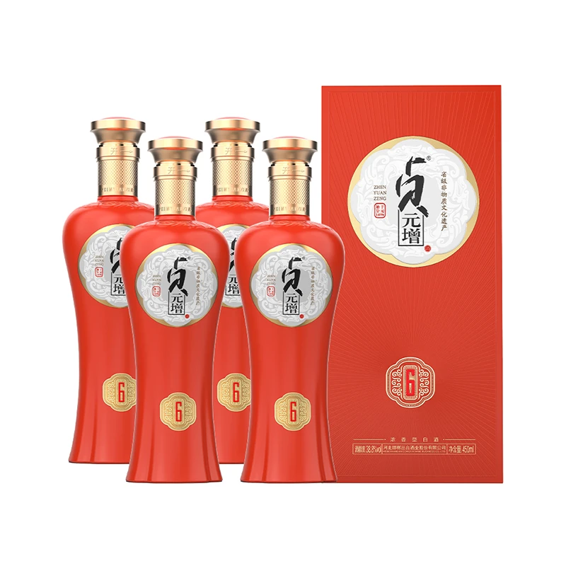 丛台贞元增(6)红【酒厂直营】浓香型纯粮白酒38.8Vol.450