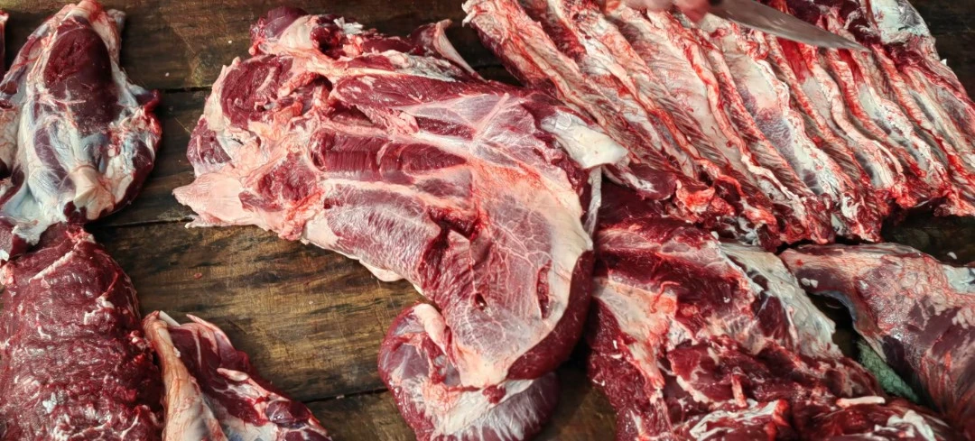 牛肉新鲜土黄牛一物一拍