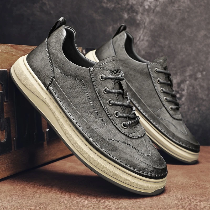 4423意尔康官方正品男鞋秋季休闲百搭潮流男士爆款时尚板鞋