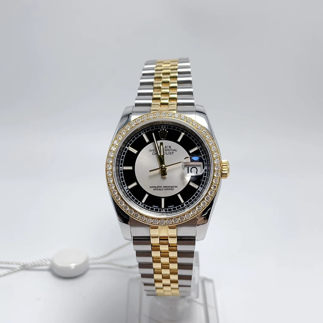 99新 Rolex/劳力士 116243/熊猫盘/原盘原钻/36mm/自动机械