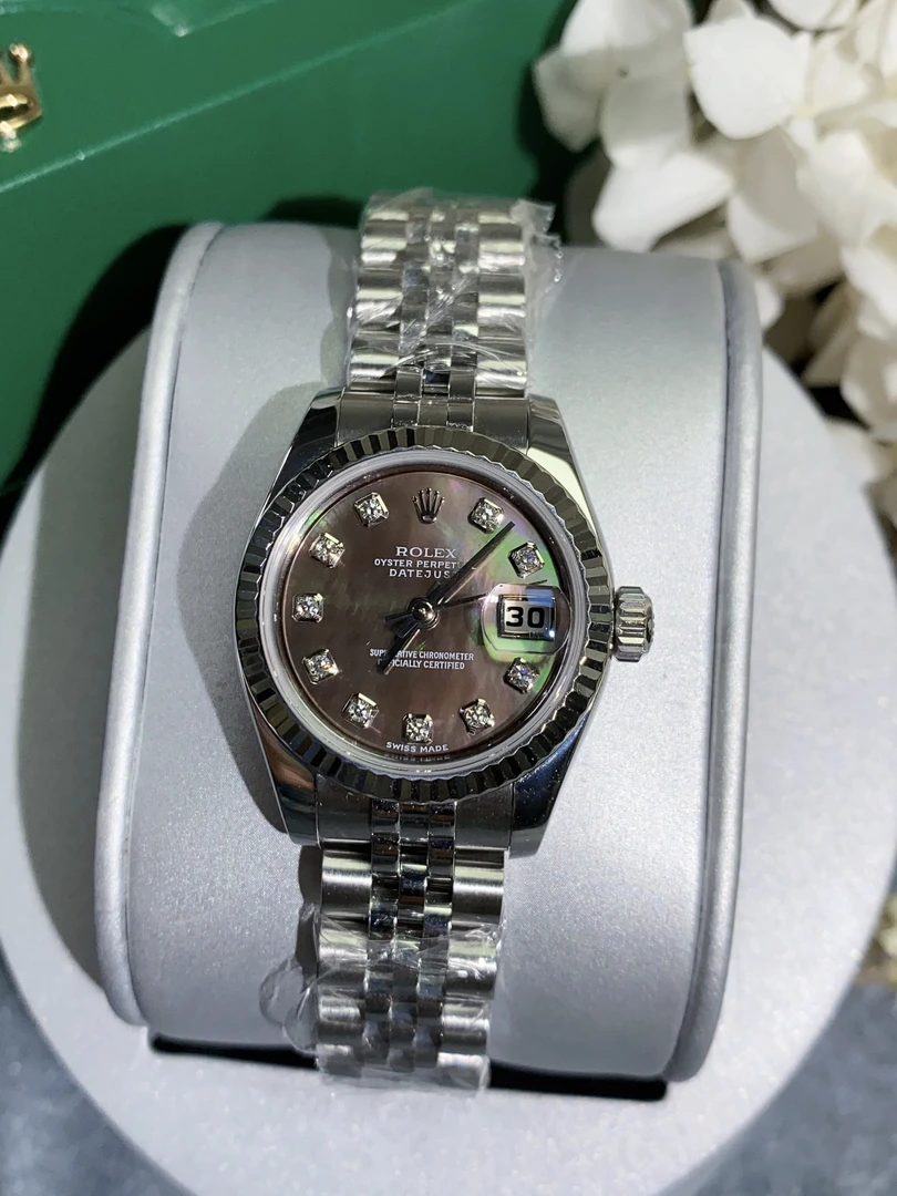 95新 Rolex/劳力士 179174/26盘/大溪地贝母/原钻/自动机械/单表