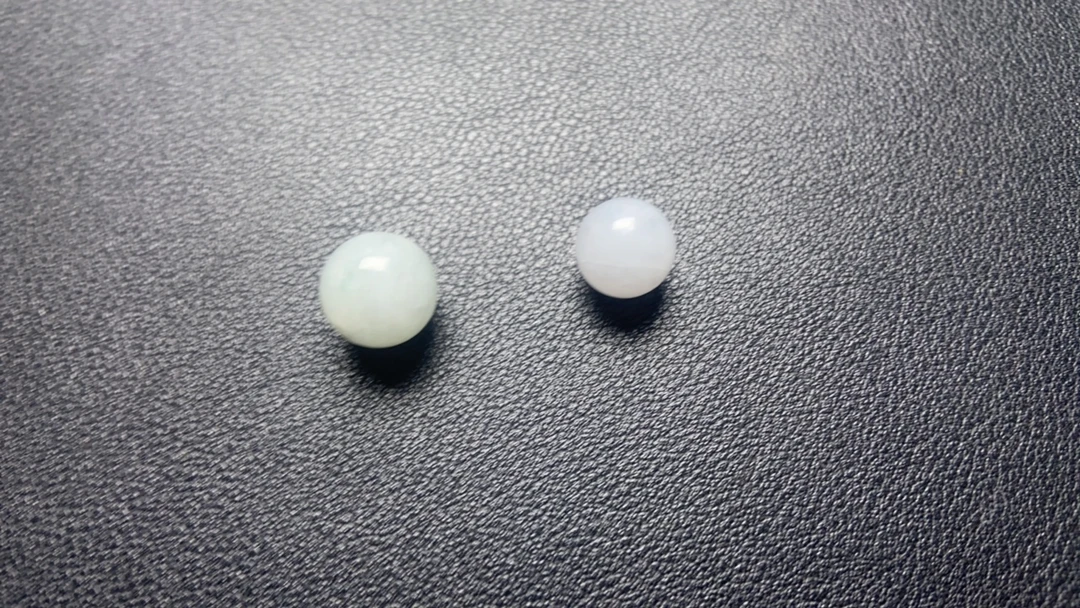 白色吊坠珠珠散珠隔珠轻奢气质光面素款精美