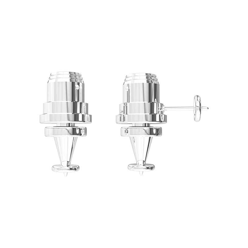 合金耳饰 活力少女系列 重组耳钉 甜酷女孩必备 小众设计感百搭