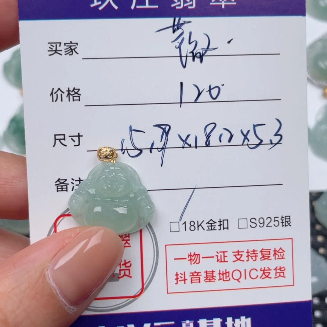 【闪购商品】翡翠颈饰未镶嵌薇