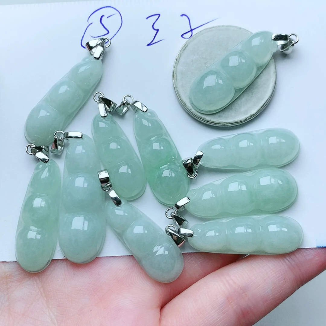 【闪购商品】翡翠颈饰银S925镶嵌多样性一件发货