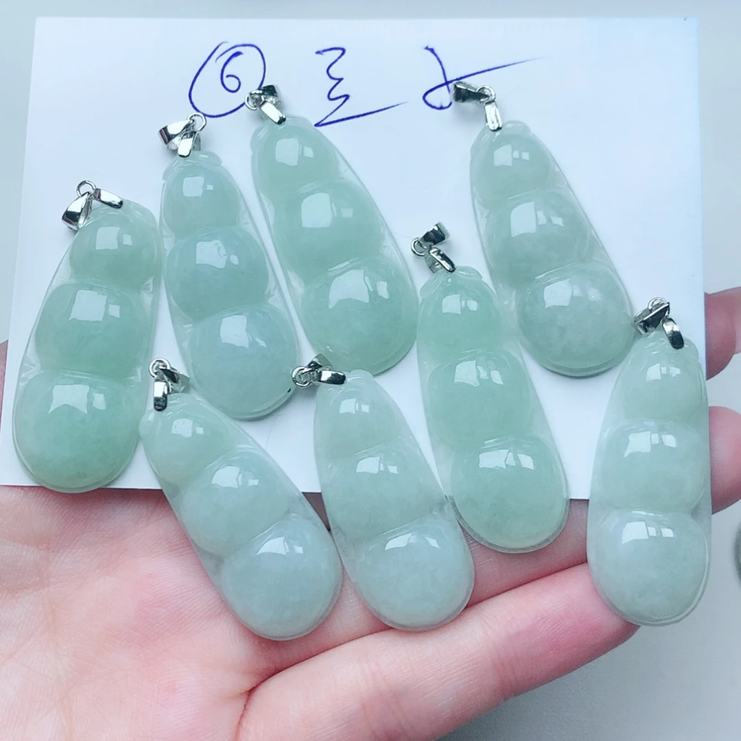 【闪购商品】翡翠颈饰银S925镶嵌多样性一件发货