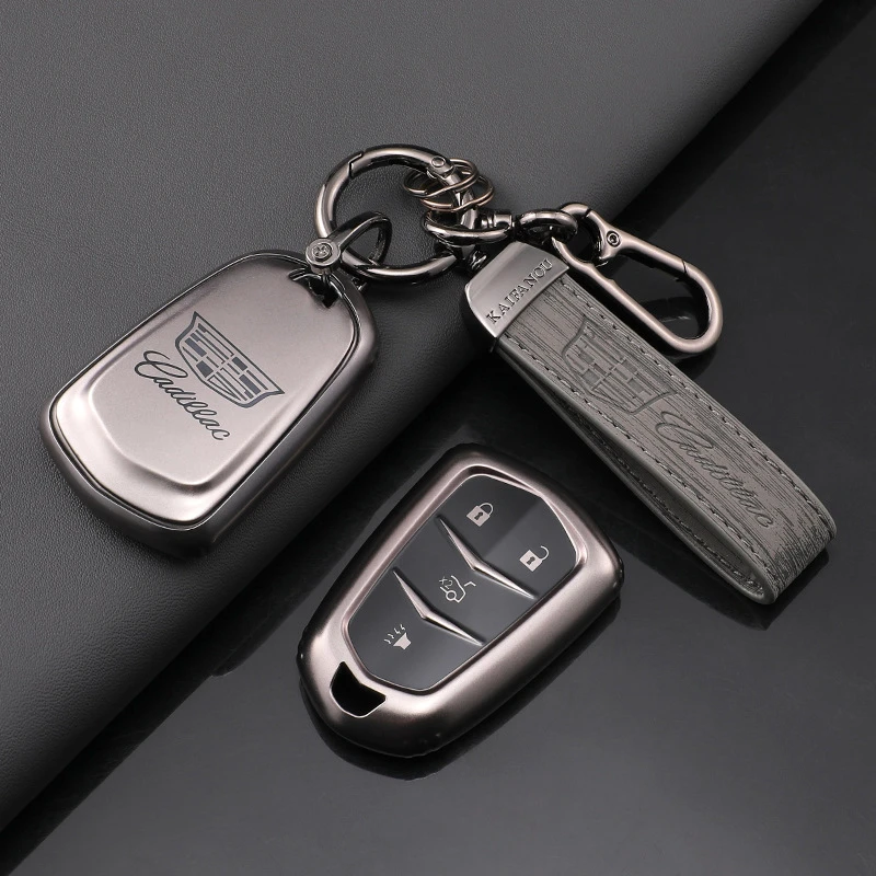 适用凯迪拉克ct5钥匙套xt5/xt4/ct6/xt6/atsl/ct4色TPU全包壳扣