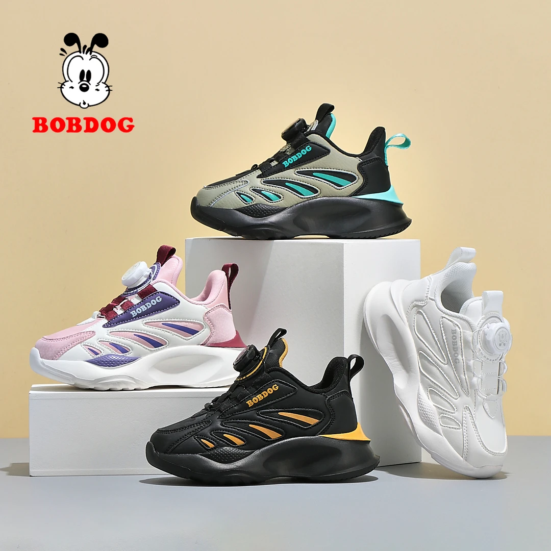 【年货节宠粉大促】巴布豆儿童皮面防水加绒耐磨缓震运动鞋 TBDK178