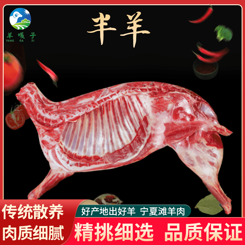 精分割-宁夏散养滩羊-半只羊9斤【当天屠宰】1