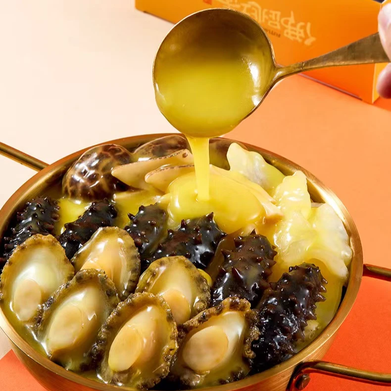 佛跳墙 大盆菜 六参六鲍 加热食用浓郁即食金汤滋补精选美味鲜香