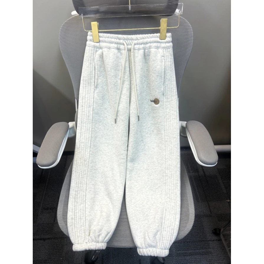 2024秋冬韩版字母加绒加厚运动裤休闲卫裤 A837 837 X
