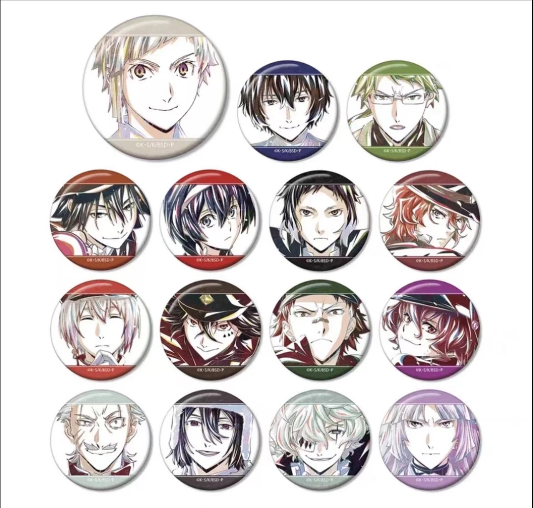 【文豪野犬】Ani-Art 水彩 第3弹徽章吧唧 盲拆代拆
