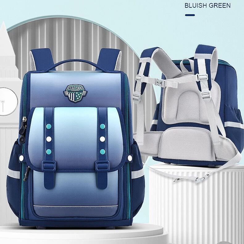 书包小学生三四五六年级男女防水减负透气护脊儿童书包学院风护背