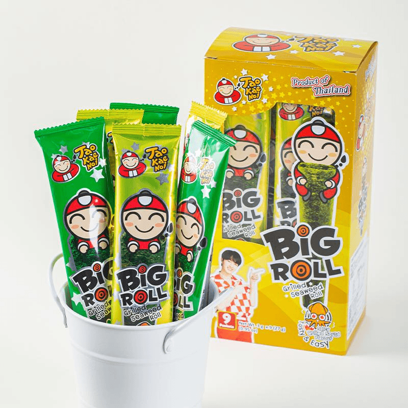 小老板海苔卷老板仔经典香脆紫菜小零食笋0g