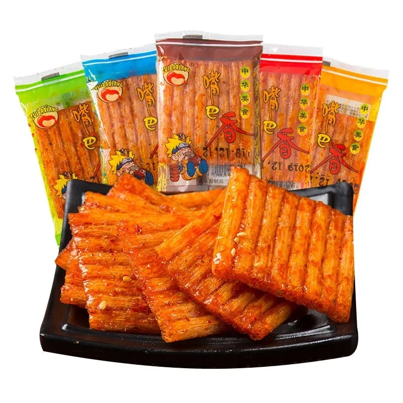 【西藏包邮】嘴巴香辣条小辣片 8090后童年儿时怀旧麻辣零食