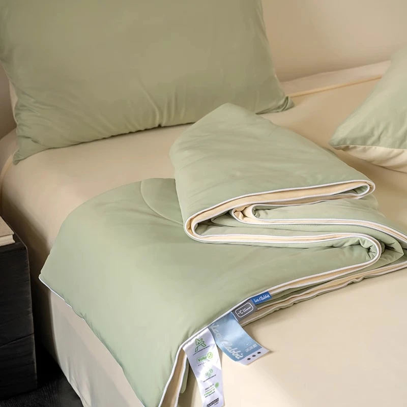 TOUCH MISS夏季简约纯色薄款冰丝凉感夏凉被 新款A类抗菌空调被子