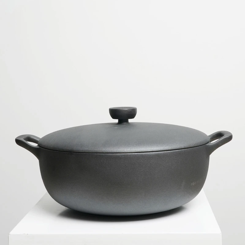 guiwei/归味贵妃锅28cm炖锅汤锅电磁炉燃气灶通用加厚铸铁锅