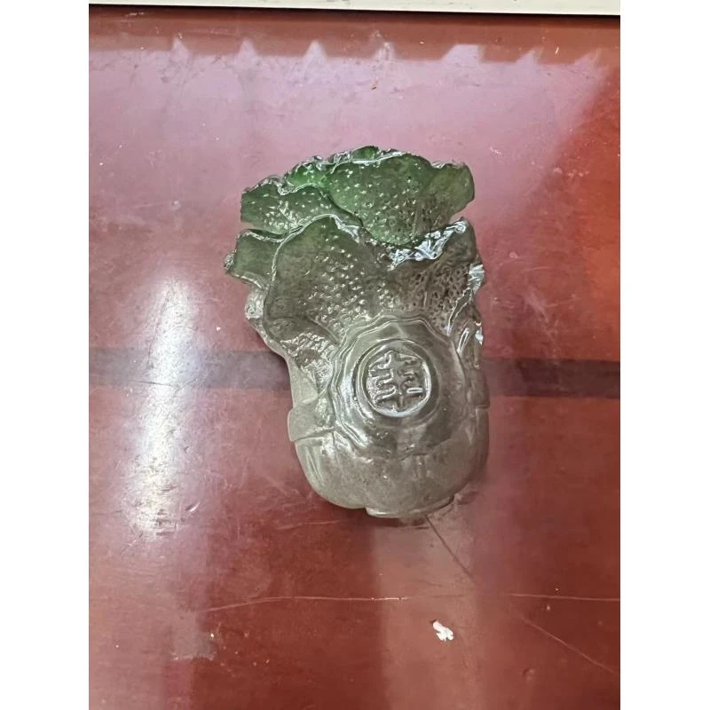 小白菜小茶宠摆件2708