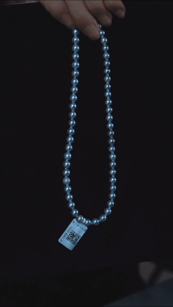 【闪购商品】海水珍珠项链14K金镶嵌6-6.5mm真多麻项链