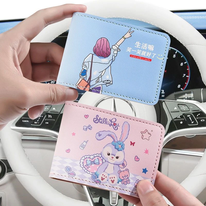 汽车驾驶证皮套男女行驶证二合一证件套创意驾驶本保护套车载用品