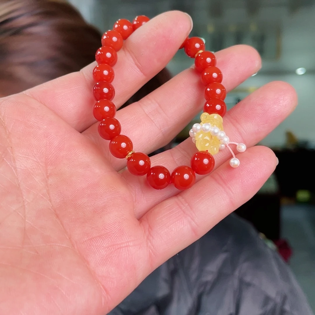 【闪购商品】玛瑙/玉髓手串001未镶嵌