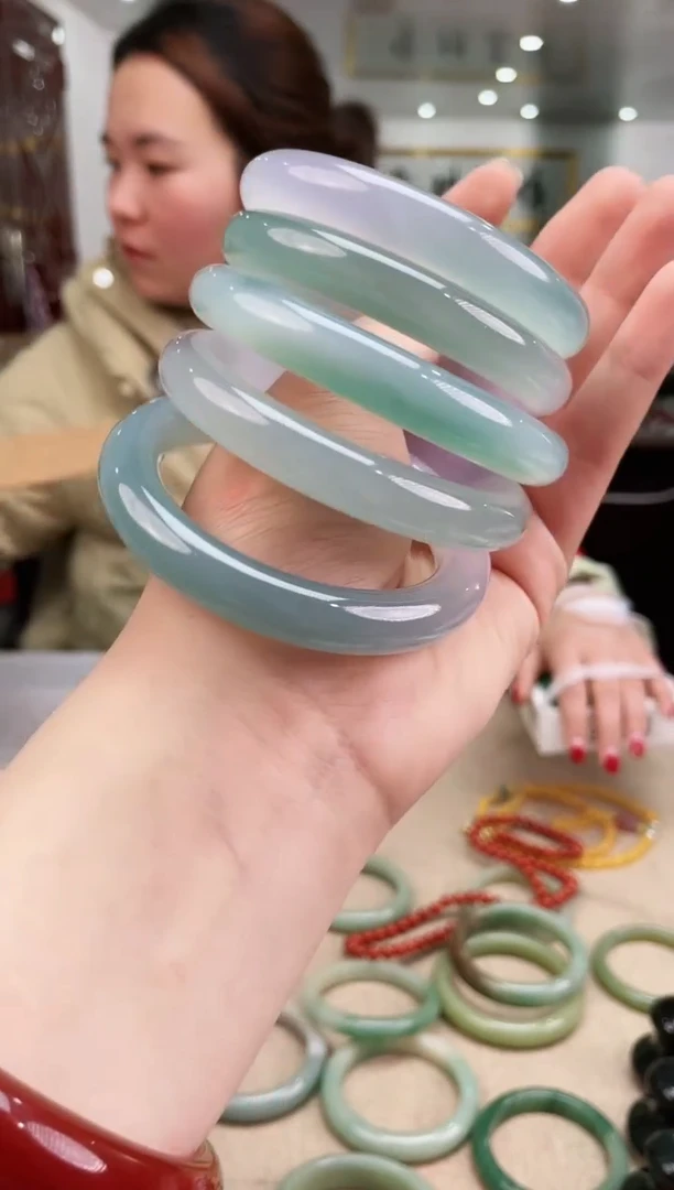 【闪购商品】玛瑙/玉髓54-55圈口未镶嵌拍一发一多样性发货