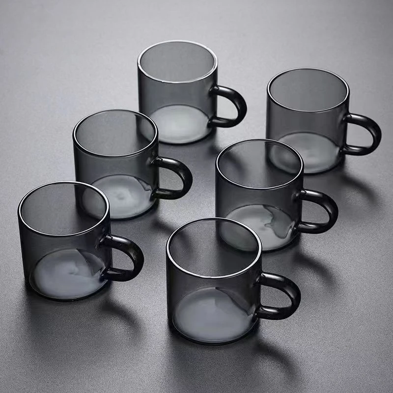 家用防烫绿茶杯喝水杯耐热喝茶杯茶具创意大容量