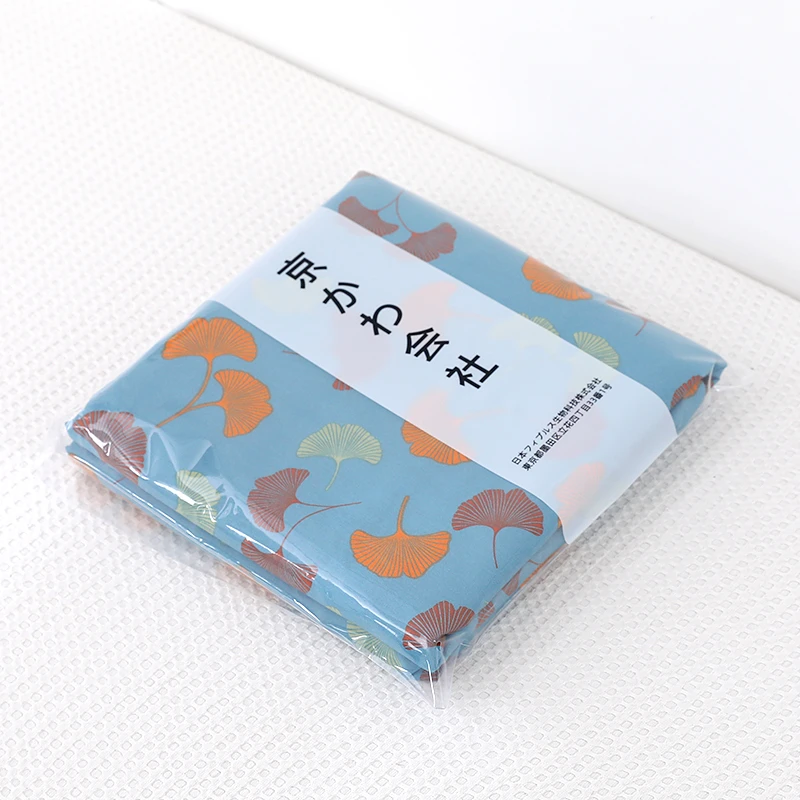 专享【京かわ会社】全棉80支匹马棉双人被罩 200*230cm 银杏叶