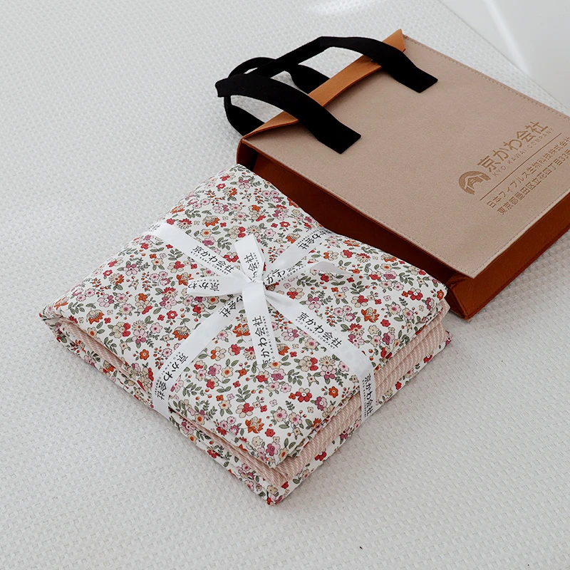 专享【京かわ会社】匹马棉四件套 初晴-粉