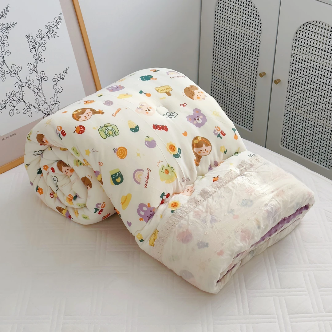 【京かわ会社】零碳针织安抚被  梦想生活