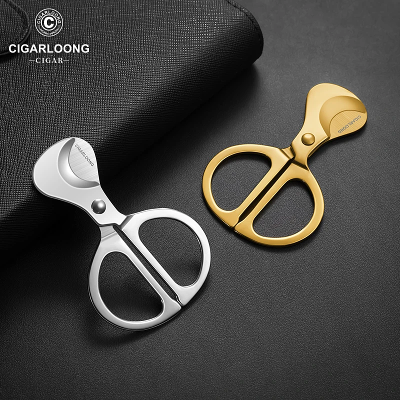 CIGARLOONG茄龙雪茄剪德国克虏伯不锈钢锋利雪茄烟剪刀CLE-21CB2