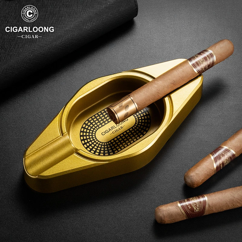 茄龙雪茄烟灰缸烟树脂便携式雪茄专用雪茄烟灰缸CL-M001新款