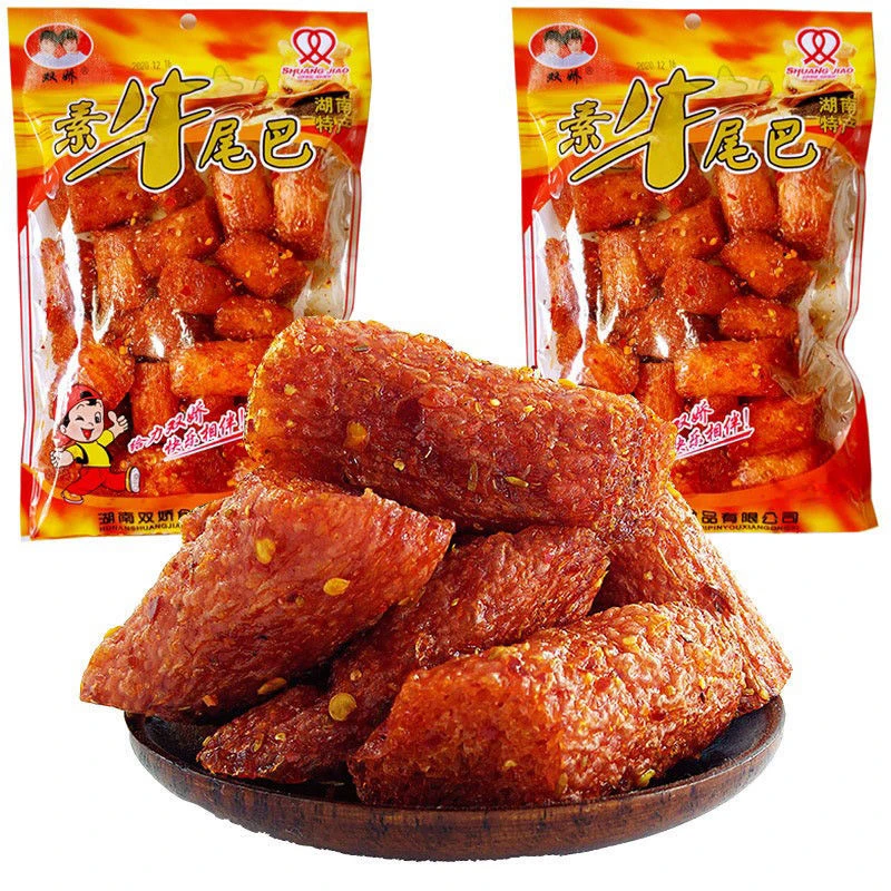 湖南特产牛尾巴麻辣条80后儿时怀旧零食小吃素肉小90后140g/袋