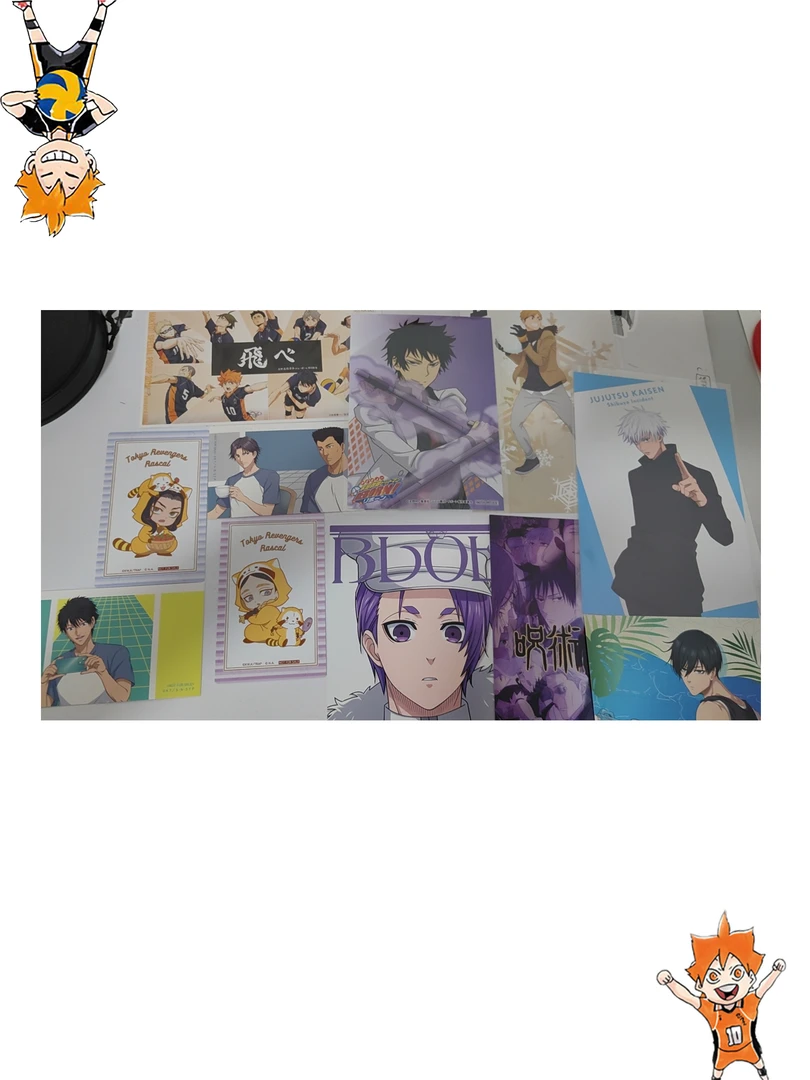 【勿拍】【日谷正品】蓝锁咒术柯南文豪东复吧唧卡牌特典盲盒