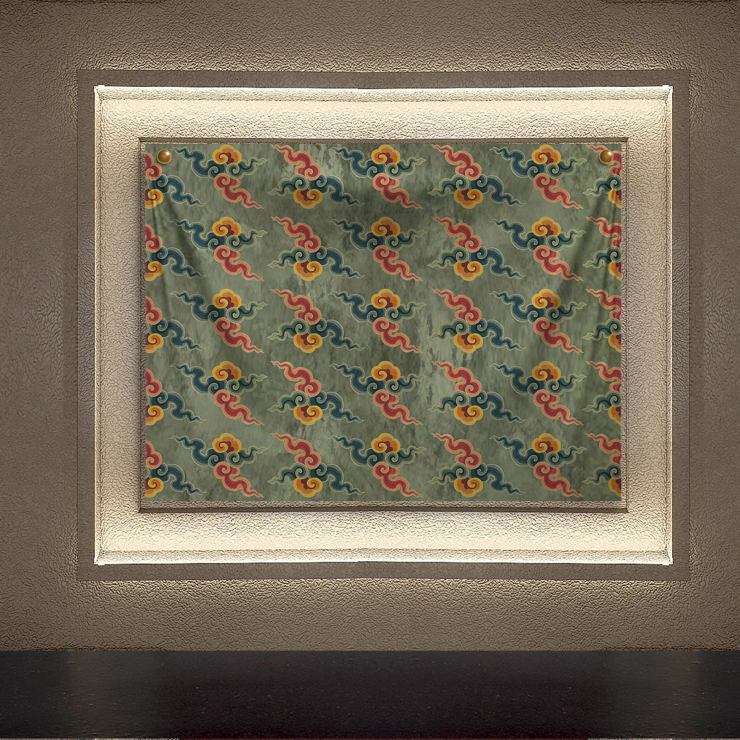 墙布祥云（2mX1.5m）A-5