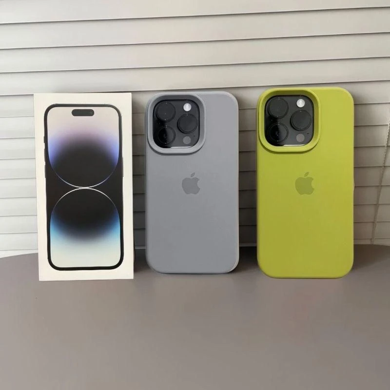 【高质量】磨砂液态硅胶13Pro苹果14promax手机壳iPhone15双卡防摔X